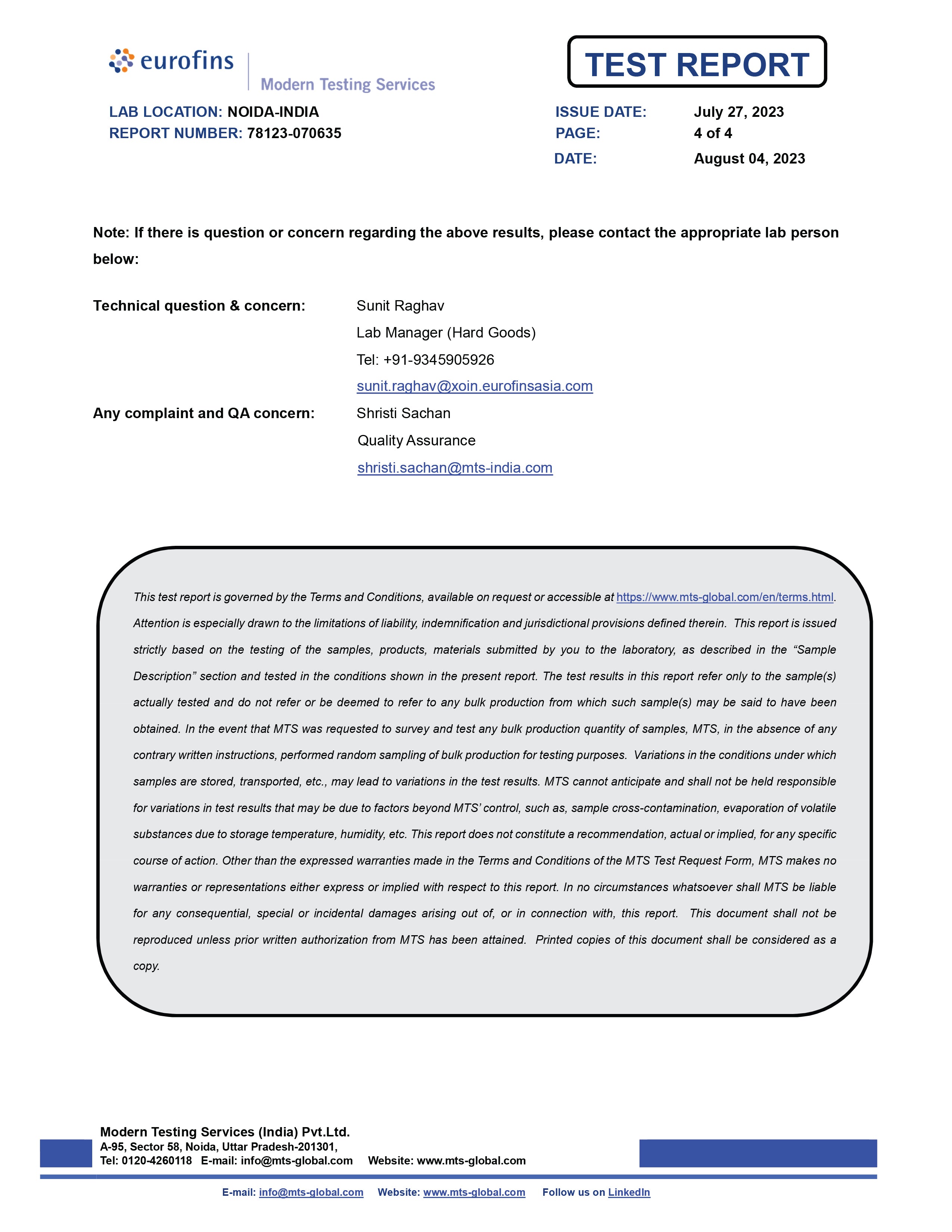 BPA Free Hege Alkaline Water Can Test Report