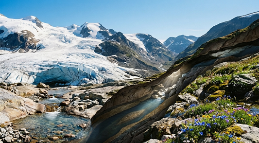 How Long Does Nature Take to Create Mineral-Rich Water From Glaciers?